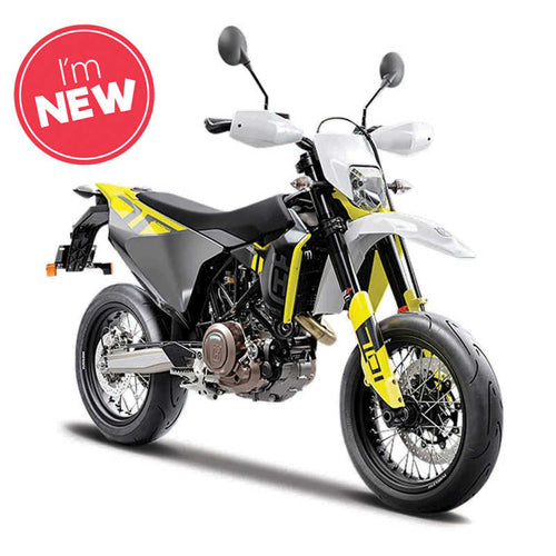 1:12 Motorbike 2023 Husqvarna Husky 701 Supermoto