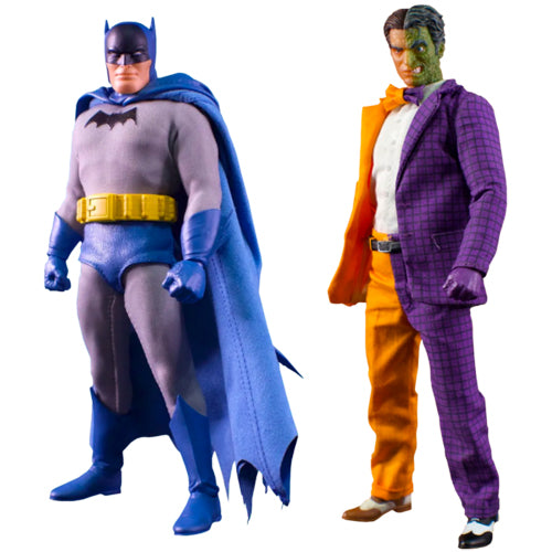 1/12 Scale Action Figure Set: Batman vs Two-Face