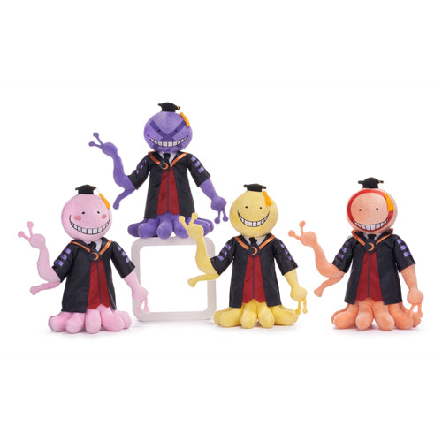 11"/28Cm Assassination Classroom 4 Asst (6 Yellow. 2 X Pink. 2 X Purple. 2 X Orange)
