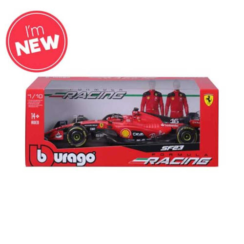 1:18 F1 2023 Ferrari SF-23 Leclerc With Helmet