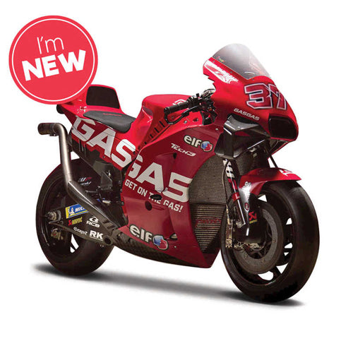1:18 Motorbike 2023 Gasgas Factory Tech3 (#37 Fernandez)