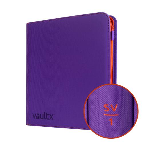 12-Pocket Exo-Tec Zip Binder - SV1