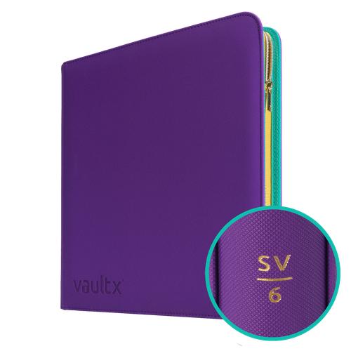 12-Pocket Exo-Tec Zip Binder - SV6