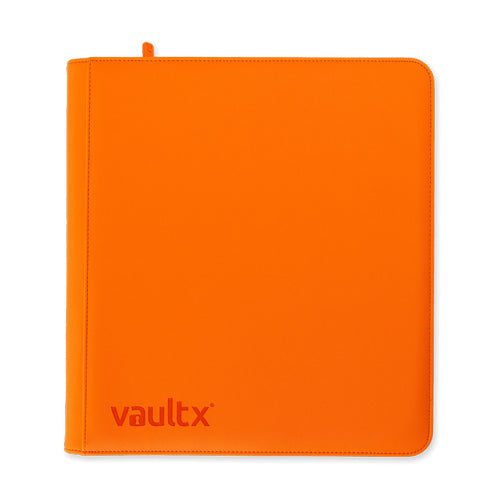 12-Pocket Exo-Tec® Zip Binder Just Orange - Orange