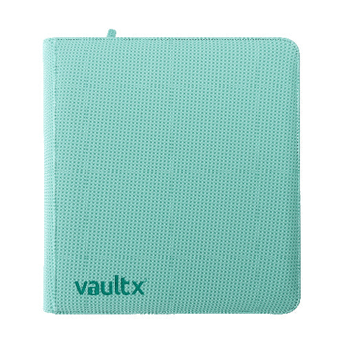 12-Pocket Exo-Tec® Zip Binder Mint Green