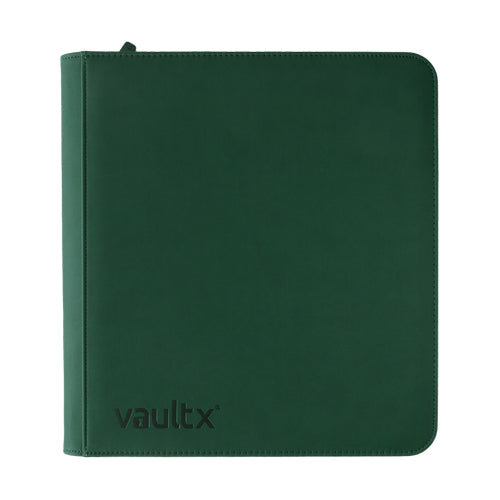 12-Pocket Exo-Tec® Zip Binder XL - Forest Green