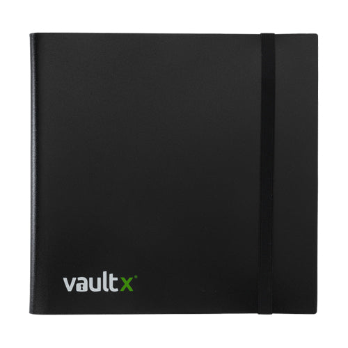 12-Pocket Strap Binder - Black