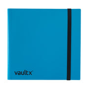 12-Pocket Strap Binder - Blue