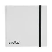 12-Pocket Strap Binder - White