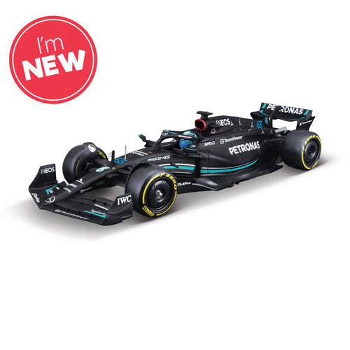 1:24 F1 MB W14 2023 With Helmet Russell