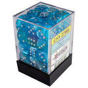 12mm d6 Dice Block: Luminary Sky w/silver