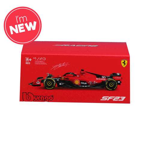 1:43 F1 2023 Ferrari SF-23 With Helmet Leclerc