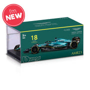1:43 F1 Aston Martin 2023 AMR23 With Helmet Stroll