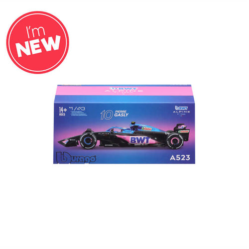 1:43 F1 BWT Alpine F1 Team A523 2023 With Helmet Gasly