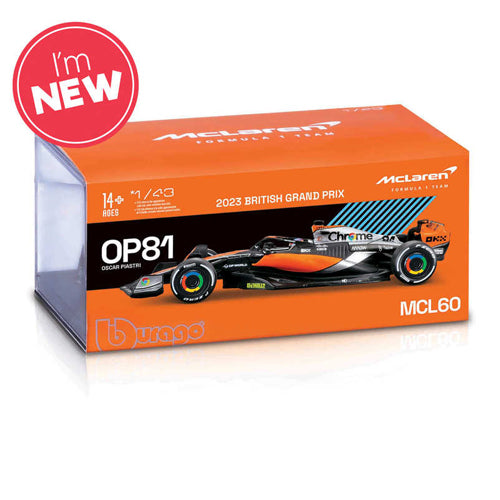 1:43 F1 McLaren MCL60 2023 With Helmet Piastri