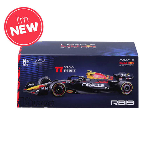 1:43 F1 Red Bull Racing RB19 2023 With Helmet Perez