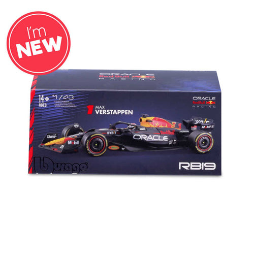 1:43 F1 Red Bull Racing RB19 2023 With Helmet Verstappen