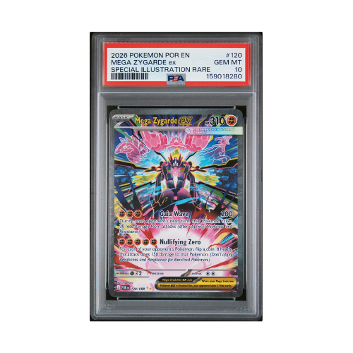 Mega Zygarde ex POR 120/088 - Holo - PSA 10