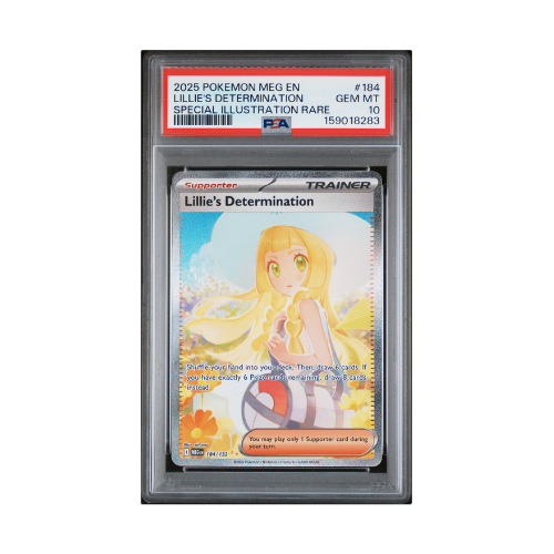 Lillie's Determination 184/132 - Holo - PSA 10