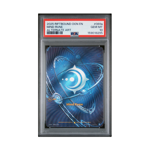 Mind Rune - Alternate Art OGN 089a/298 - Holo - PSA 10