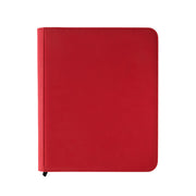 16 Pocket Zip Binder - Red