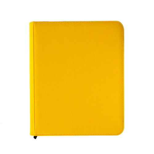 16 Pocket Zip Binder - Yellow