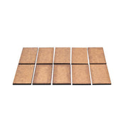 GF9 Econo Bases 40x80mm (x10)