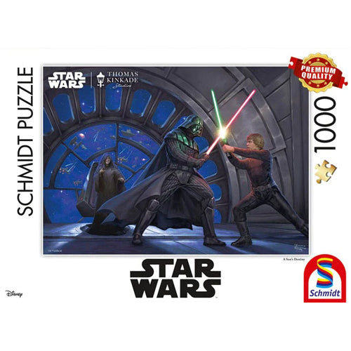 *A Grade* Thomas Kinkade: Disney Star Wars - A Son's Destiny (1000Pc)