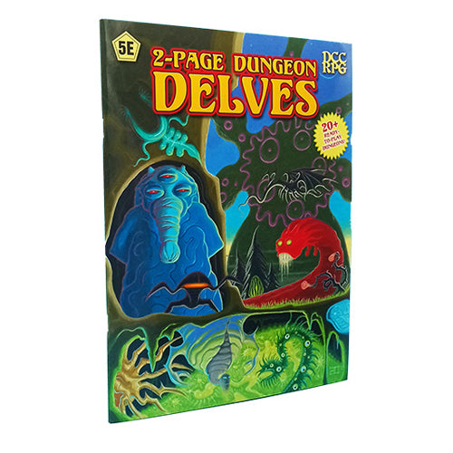 2-page Dungeon Delves RPG