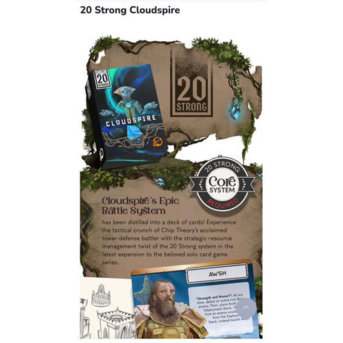 20 Strong Board Game: Cloudspire Expansion
