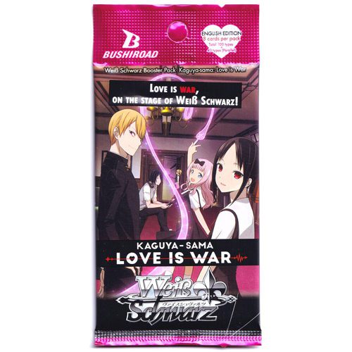 love is war booster box Weiss Schwarz: Kaguya-Sama: War? (2023) options:10 packs Duosion build strategic decks Pokémon Match Battle (McDonald's,