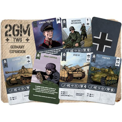 2GM Tactics Board Game: Germany Reinforcements Expansion