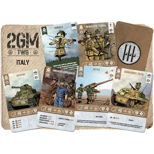 2GM Tactics Board Game: Italy Expansion