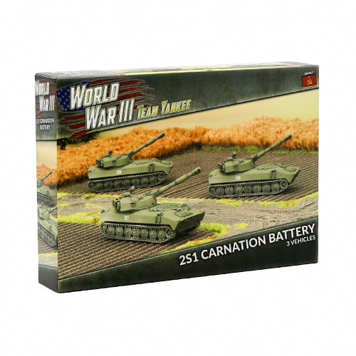 2S1 Carnation 122mm SP Howitzer (x3)