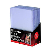 3" X 4" Super Clear Premium Toploader 25 per pack