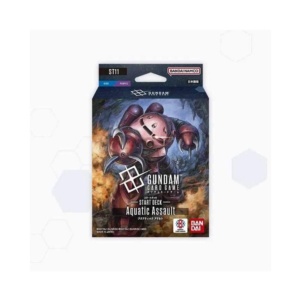 Gundam Card Game: Starter Deck - Aquatic Assault (ST11) - Bandai | Zatu Games