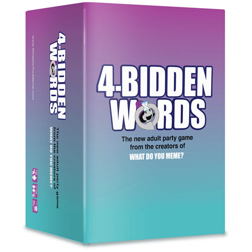 4 Bidden Words Adult Party Game