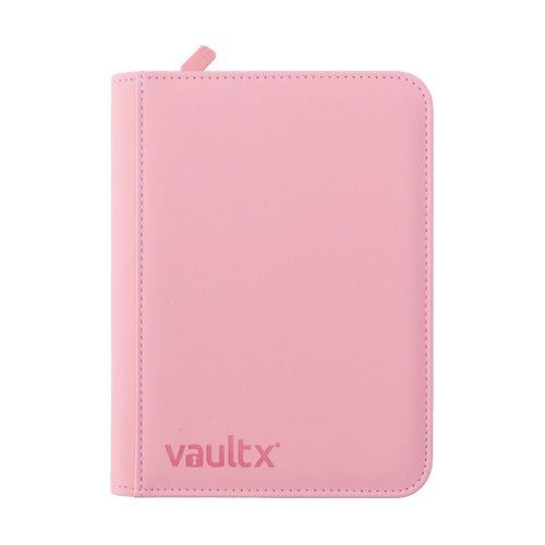 4-Pocket Exo-Tec® Zip Binder Just Pink - Pink