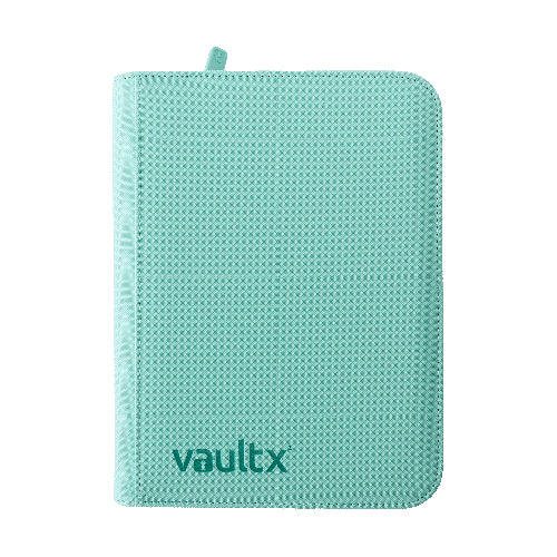 4-Pocket Exo-Tec® Zip Binder Mint Green