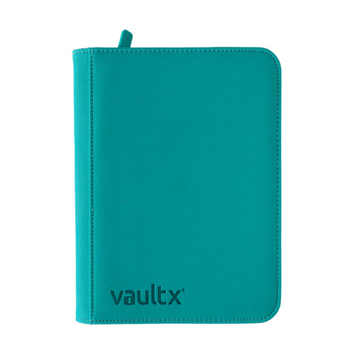 4-Pocket Exo-Tec® Zip Binder - Ocean Blue