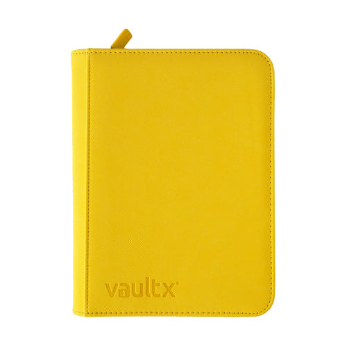 4-Pocket Exo-Tec® Zip Binder - Sunrise Yellow