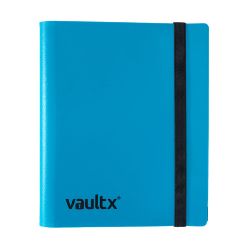 4-Pocket Strap Binder - Blue