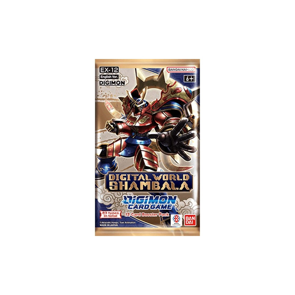 Digimon Card Game: Extra Booster Pack - Digital World Shambala (EX-12) - Bandai | Zatu Games