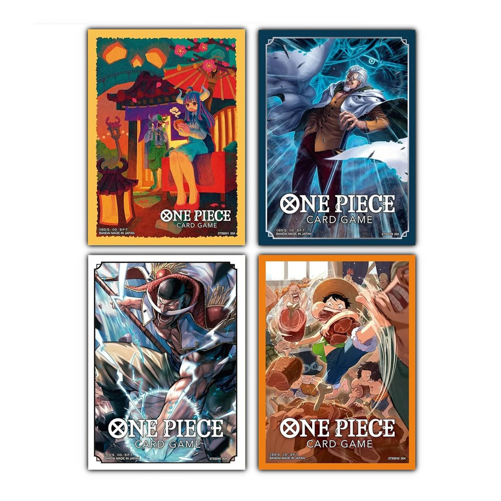 One Piece Card Game: Official Sleeve 15 (4 Kinds Assortment) - Bandai | Zatu Games