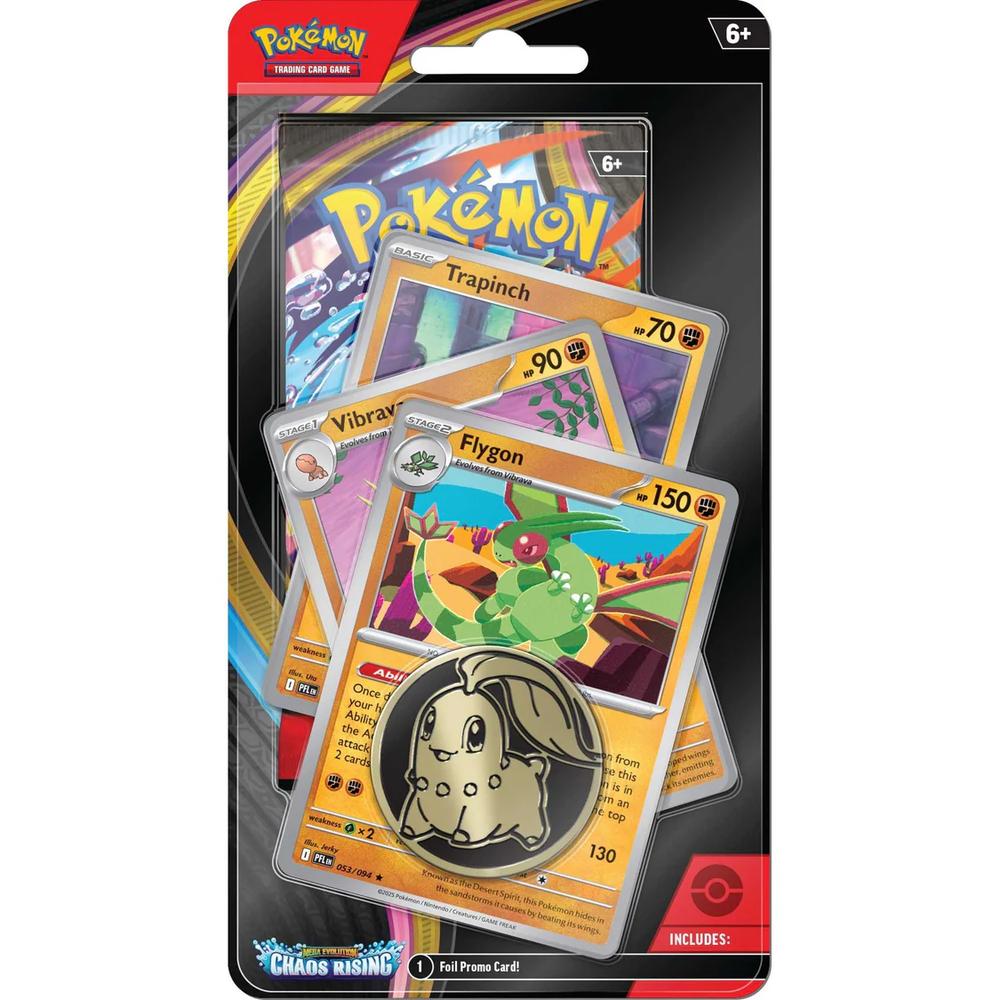 Pokemon TCG: Mega Evolution Chaos Rising - Premium Checklane Flygon