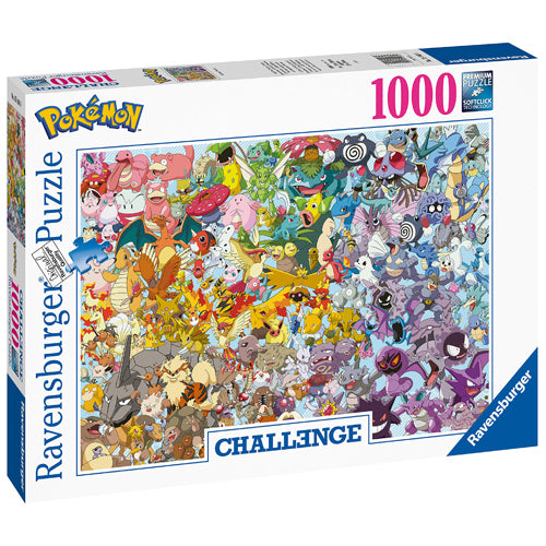 *A Grade* Challenge Pokemon Puzzle (1000 pieces)