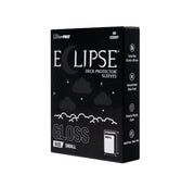 Eclipse Gloss Small Deck Protector Sleeves: Jet Black (60ct)