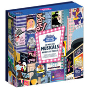 50 Must-See Musicals Bucket List 1000-Piece Puzzle Box