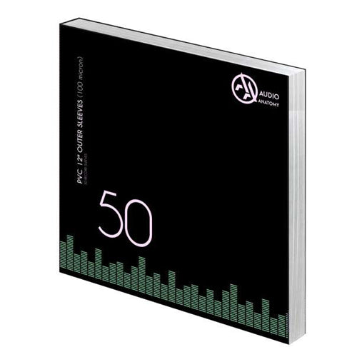 50x 12 Inch PVC Outer Sleeves (100 Micron)