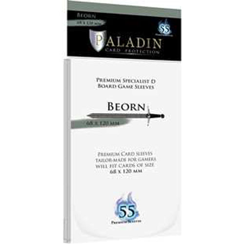 55 x Paladin Card Sleeves: Beorn (68mm x 120mm)